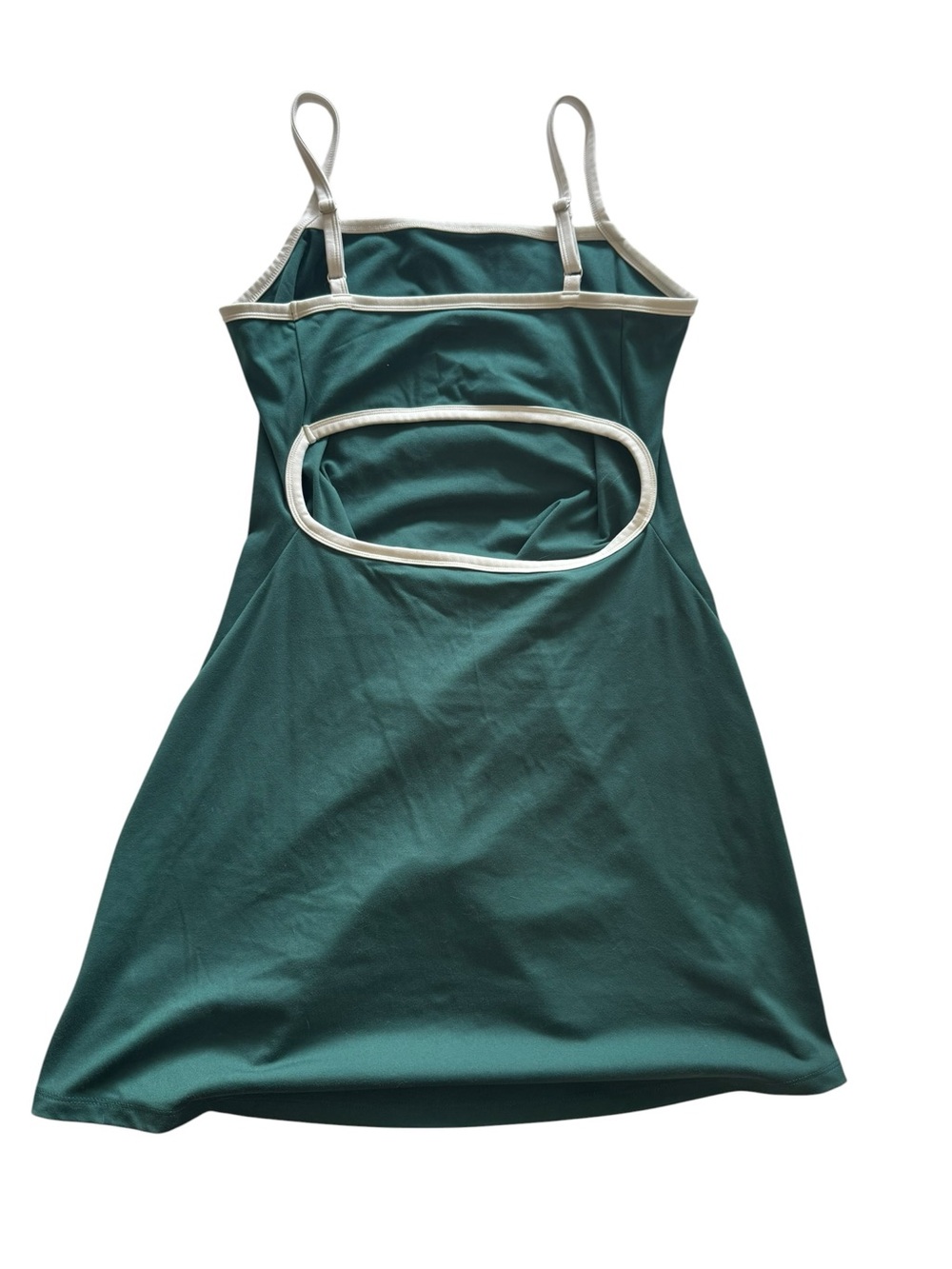 wild fable Teal Mini Dress with Cream Trim